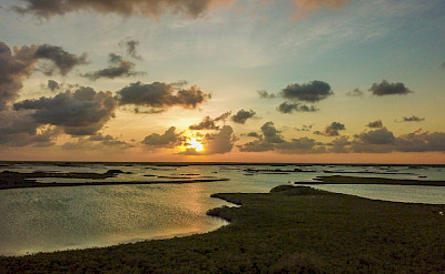 Casa Maya Kaan Tulum Drone Solo Lagoon