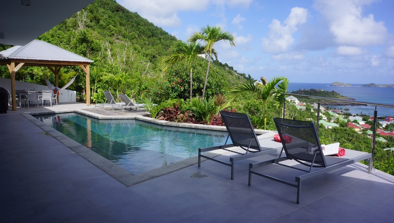 St. Barthélemy villa in Lorient with pool