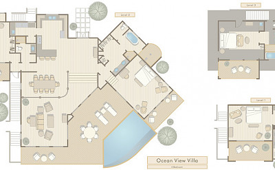 Maps Hi Res Si 4 Bedroom Villa Compact Floor Plan L