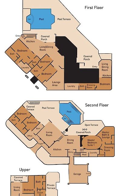 Bedroom Floor Plan Sheriva Villas