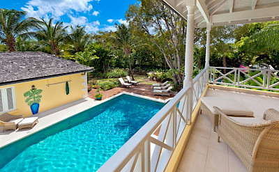 Med Sandy Lane Apr From Pool From Upstairs Balcony