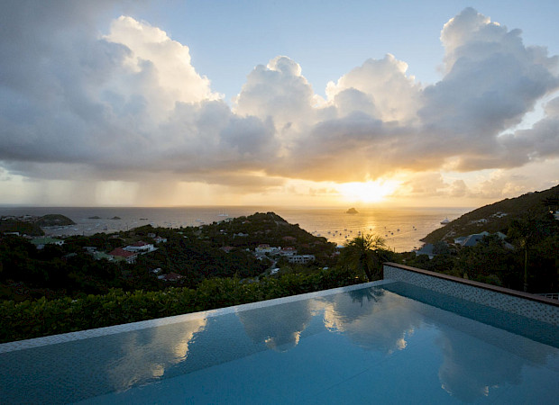 Villa Eden Rock Villa Rental Sunset Larent Benoit