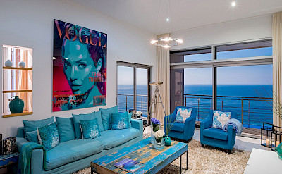 Villa Mar Azul Living Area And View