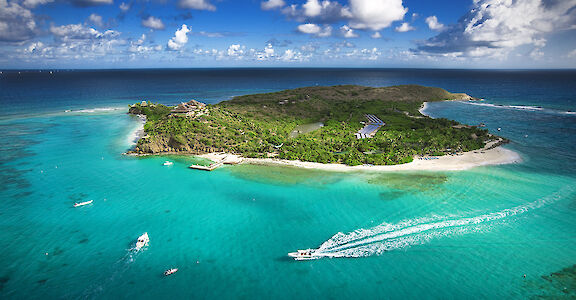 Necker Island Aerial With Boats Medium Res
