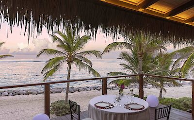 Necker Island Beach Pavilion Private Dining 3