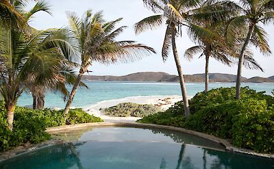 Necker Island Main Beach Pool 1