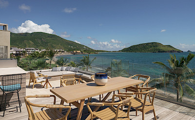 Park Hyatt St Kitts Presidential Villa Outdoor Dining Lounge