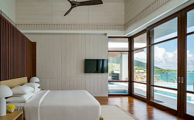 Park Hyatt St Kitts Presidential Villa Master Bedroom