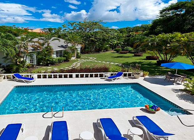 Aug Pool From Second Floor