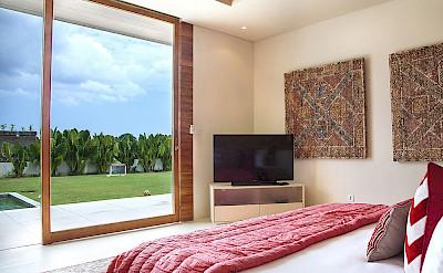 The Iman Villa Guest Bedroom One View