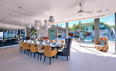 Villa Dining And Kitchen Area Outlook