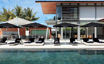 Villa Sun Loungers By The Pool