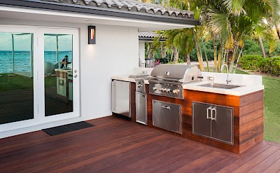 Black Urchin Private Residence 1 Outdoor Kitchen