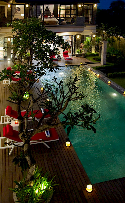 Villa Lega Pool View From Master Bedroom