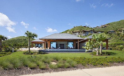 Oil Nut Bay British Virgin Islands Beach Villa 7 Exterior Rear V 2