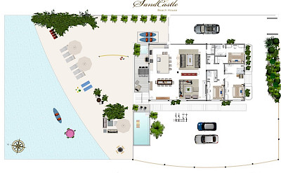 Beach+House+Site+ 2 D+Plan